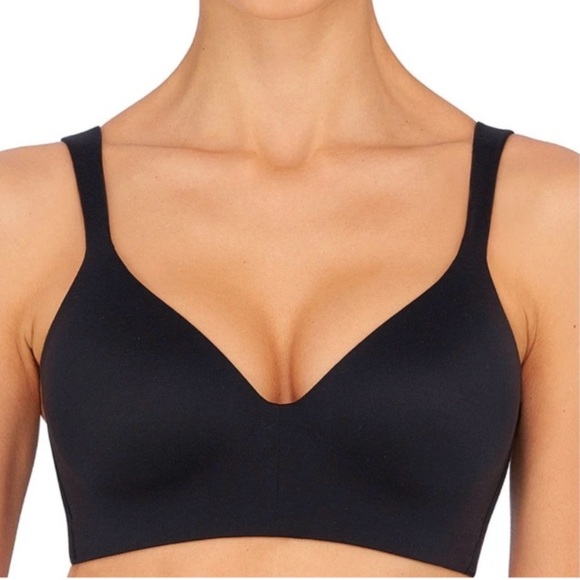 NEW! Natori Revelation Wireless contour Black Seamless Bra - Picture 1 of 3
